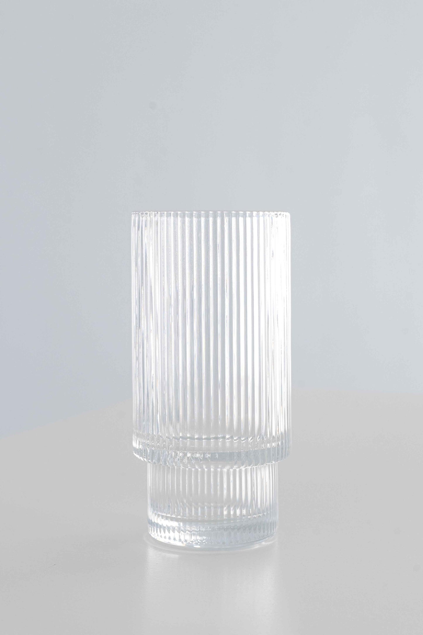 ENSEMBLE DE 4 VERRES HIGHBALL - SALZBOURG RIPPLE